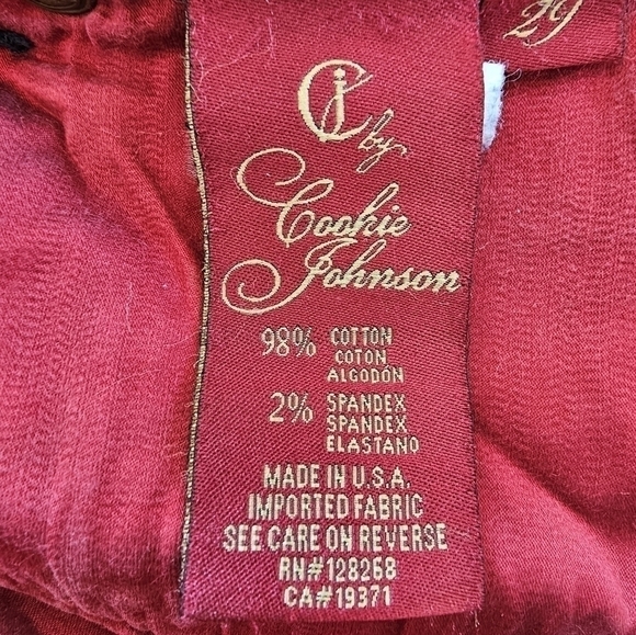 CJ by Cookie Johnson Cosmos Bootcut Denim Distressed Stretch Jeans Size 29 - Picture 12 of 15